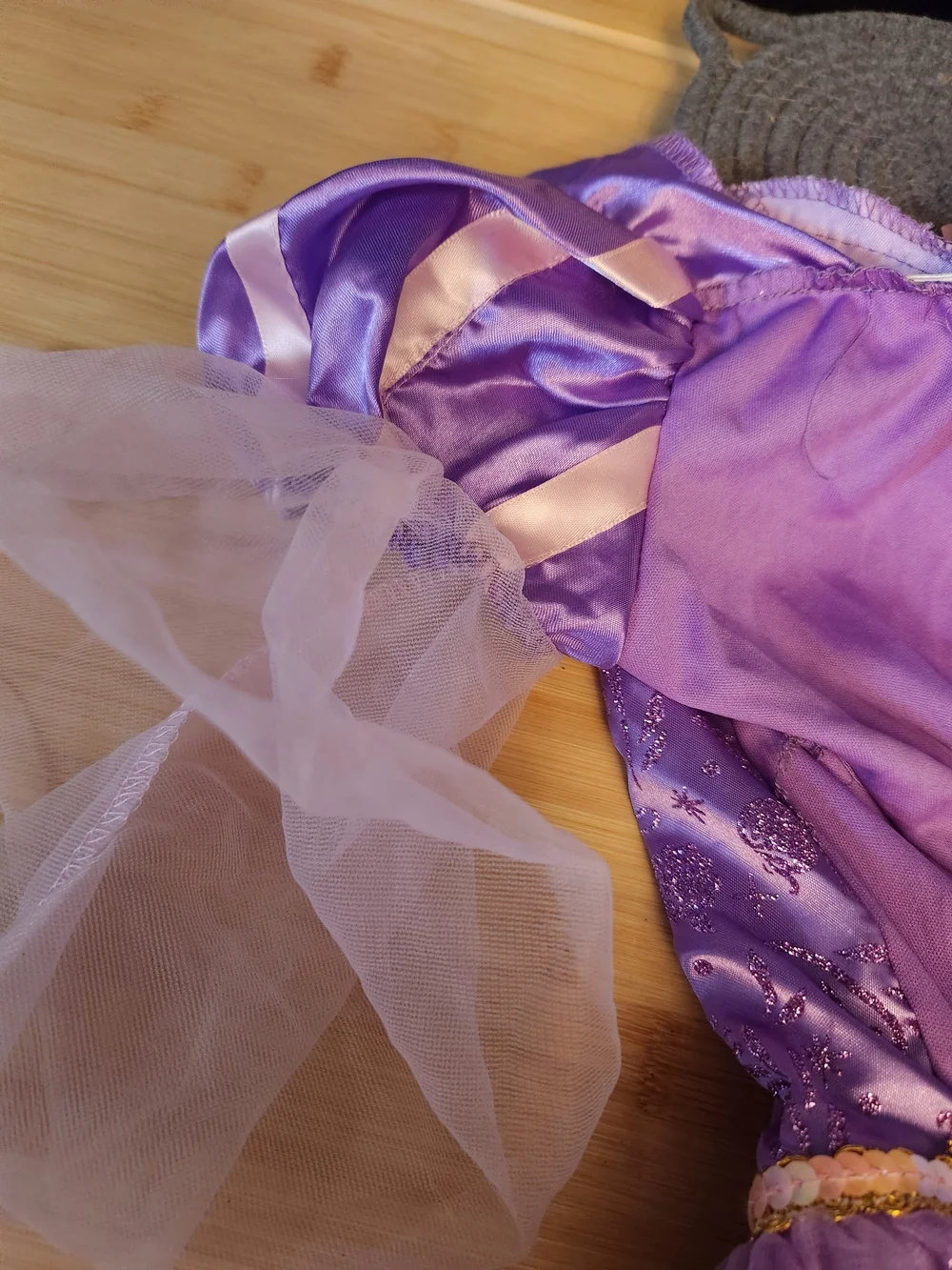 Disney Purple Rapunzel Princess Costume Dress Small (4-6)